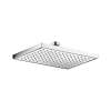 Axor Showersolutions Showerhead Square 245/185 1-Jet, 2.5 Gpm In Chrome, 35370001