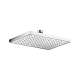Axor Showersolutions Showerhead Square 245/185 1-Jet, 1.75 Gpm In Chrome, 35371001
