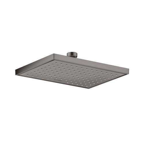 Axor Showersolutions Showerhead Square 245/185 1-Jet, 1.75 Gpm In Brushed Black Chrome, 35371341