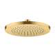 Axor Showersolutions Showerhead 245 1-Jet, 1.75 Gpm In Brushed Gold Optic, 35385251