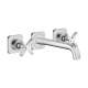 Axor Citterio E Wall-Mounted Widespread Faucet Trim, 1.2 Gpm In Chrome, 36107001