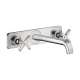Axor Citterio E Wall-Mounted Widespread Faucet Trim With Base Plate, 1.2 Gpm In Chrome, 36115001
