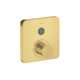 Axor Showerselect Thermostatic Trim Softcube For 1 Function In Brushed Gold Optic, 36705251