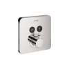 Axor Showerselect Thermostatic Trim Softcube For 2 Functions In Chrome, 36707001