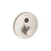 Axor Showerselect Thermostatic Trim Round For 1 Function In Brushed Nickel, 36722821