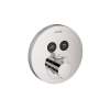 Axor Showerselect Thermostatic Trim Round For 2 Functions In Chrome, 36723001