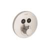 Axor Showerselect Thermostatic Trim Round For 2 Functions In Brushed Nickel, 36723821