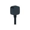 Axor Showersolutions Wall Outlet Softcube With Check Valves In Matte Black, 36731671