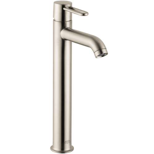 Axor Uno Single-Hole Faucet 250 With Pop-Up Drain, 1.2 Gpm In Brushed Nickel, 38025821