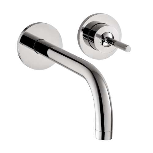 Axor Uno Wall-Mounted Single-Handle Faucet Trim, 1.2 Gpm In Chrome, 38118001