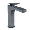 Axor Citterio Single-Hole Faucet 160 With Pop-Up Drain- Rhombic Cut, 1.2 Gpm In Brushed Black Chrome, 39071341