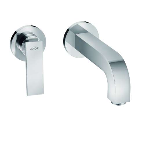 Axor Citterio Wall-Mounted Single-Handle Faucet Trim, 1.2 Gpm In Chrome, 39121001