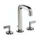 Axor Citterio Widespread Faucet 170 With Lever Handles And Pop-Up Drain, 1.2 Gpm In Chrome, 39135001