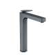 Axor Citterio Single-Hole Faucet 280 With Pop-Up Drain- Rhombic Cut, 1.2 Gpm In Brushed Black Chrome, 39151341