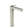 Axor Citterio Single-Hole Faucet 280 With Pop-Up Drain- Rhombic Cut, 1.2 Gpm In Brushed Nickel, 39151821