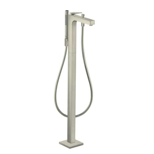 Axor Citterio Freestanding Tub Filler Trim With 1.75 Gpm Handshower In Brushed Nickel, 39440821