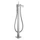 Axor Citterio Freestanding Tub Filler Trim With 1.75 Gpm Handshower In Chrome, 39460001