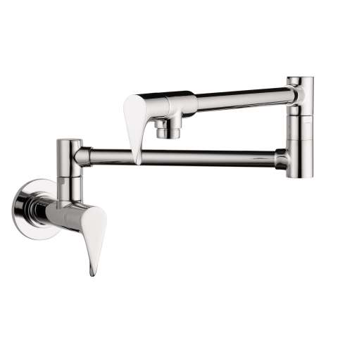 Axor Citterio Pot Filler, Wall-Mounted In Chrome, 39834001