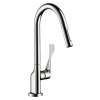 Axor Citterio Higharc Kitchen Faucet 2-Spray Pull-Down, 1.75 Gpm In Chrome, 39835001