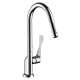 Axor Citterio Higharc Kitchen Faucet 2-Spray Pull-Down, 1.75 Gpm In Chrome, 39835001
