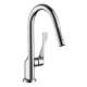 Axor Citterio Prep Kitchen Faucet 2-Spray Pull-Down, 1.75 Gpm In Chrome, 39836001