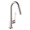 Axor Citterio Prep Kitchen Faucet 2-Spray Pull-Down, 1.75 Gpm In Stainless Steel Optic, 39836801