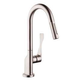 Axor Citterio Prep Kitchen Faucet 2-Spray Pull-Down