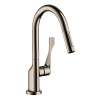 Axor Citterio Prep Kitchen Faucet 2-Spray Pull-Down, 1.75 Gpm In Polished Nickel, 39836831