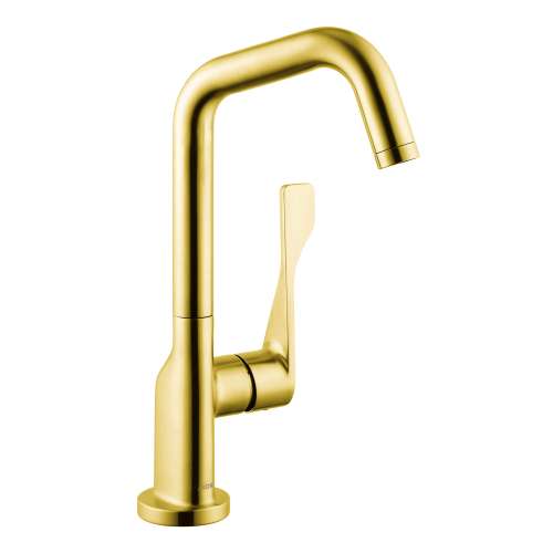 Axor Citterio Bar Faucet, 1.5 Gpm In Brushed Gold Optic, 39851251
