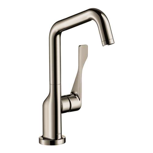 Axor Citterio Bar Faucet, 1.5 Gpm In Polished Nickel, 39851831