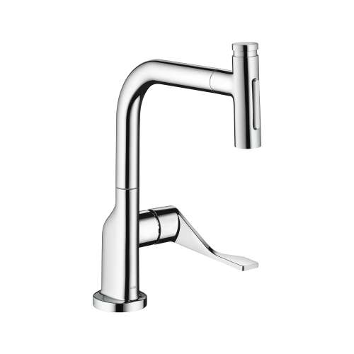 Axor Citterio Kitchen Faucet Select 2-Spray Pull-Out, 1.5 Gpm In Chrome, 39856001