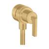 Axor Citterio Wall Outlet With Check Valves And Volume Control, Lever-Handle In Brushed Gold Optic, 39882251