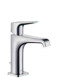 36110001-M Citterio E Single-Hole Faucet 125 with Lever Handle and Pop-Up Drain in Chrome