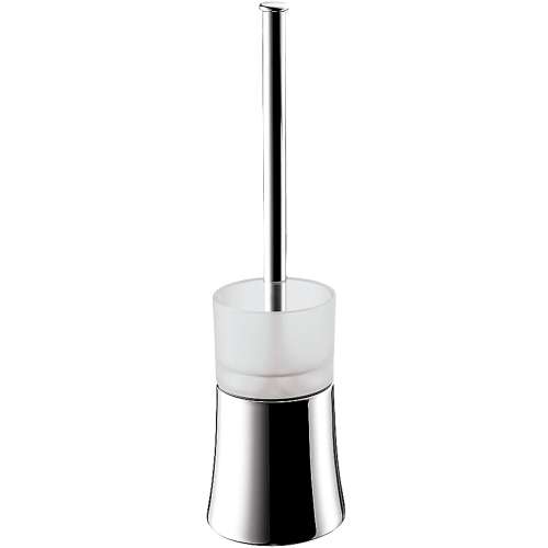 Axor Uno Toilet Brush With Holder, Freestanding In Chrome, 41536000