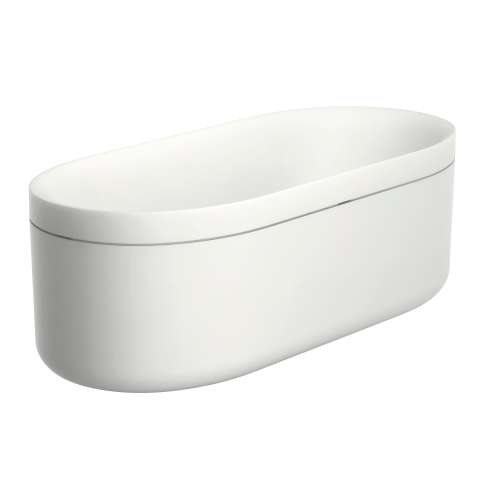 Axor Suite Tubs Round With Pop-Up Drain, 74 1/8