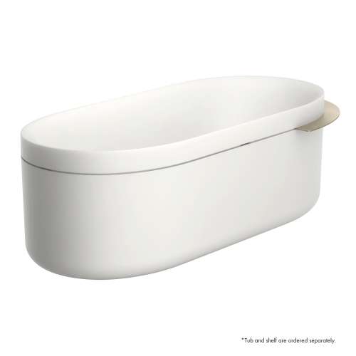 Axor Suite Tubs Round With Pop-Up Drain, 74 1/8