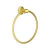 Axor Montreux Towel Ring In Brushed Gold Optic, 42021250