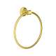 Axor Montreux Towel Ring In Brushed Gold Optic, 42021250
