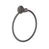 Axor Montreux Towel Ring In Brushed Black Chrome, 42021340