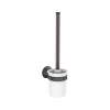 Axor Montreux Toilet Brush With Holder Wall-Mounted In Brushed Black Chrome, 42035340