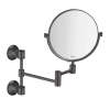 Axor Montreux Shaving Mirror In Brushed Black Chrome, 42090340