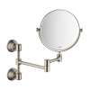 Axor Montreux Shaving Mirror In Brushed Nickel, 42090820