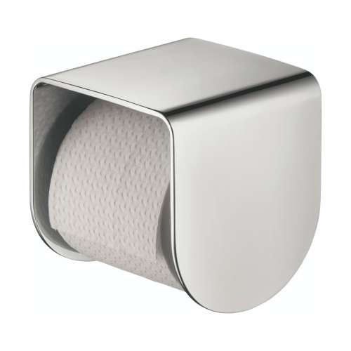 Axor Universal Softsquare Toilet Paper Holder In Brushed Nickel, 42436820