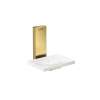 Axor Universal Rectangular Soap Dish In Polished Gold Optic, 42605990