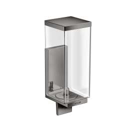 Axor Universal Rectangular Soap Dispenser In Polished Black Chrome