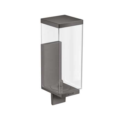 Axor Universal Rectangular Soap Dispenser In Brushed Black Chrome, 42610340