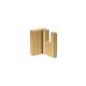 Axor Universal Rectangular Towel Hook In Brushed Gold Optic, 42611250