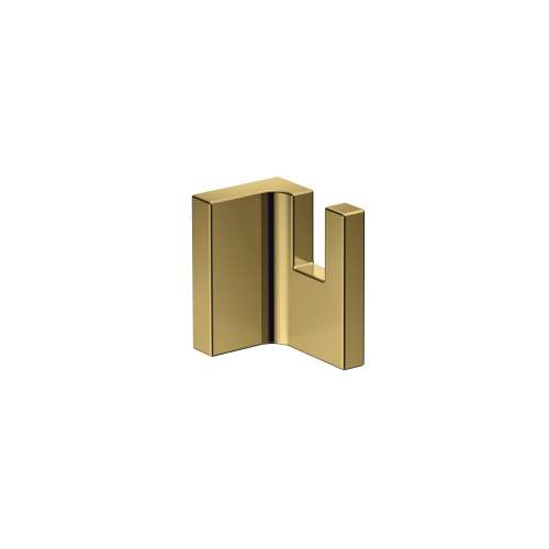 Axor Universal Rectangular Towel Hook In Polished Gold Optic, 42611990