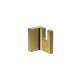 Axor Universal Rectangular Towel Hook In Polished Gold Optic, 42611990