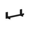 Axor Universal Rectangular Towel Bar, 12" In Matte Black, 42613670